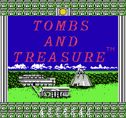 Tombs and Treasure Title Screen